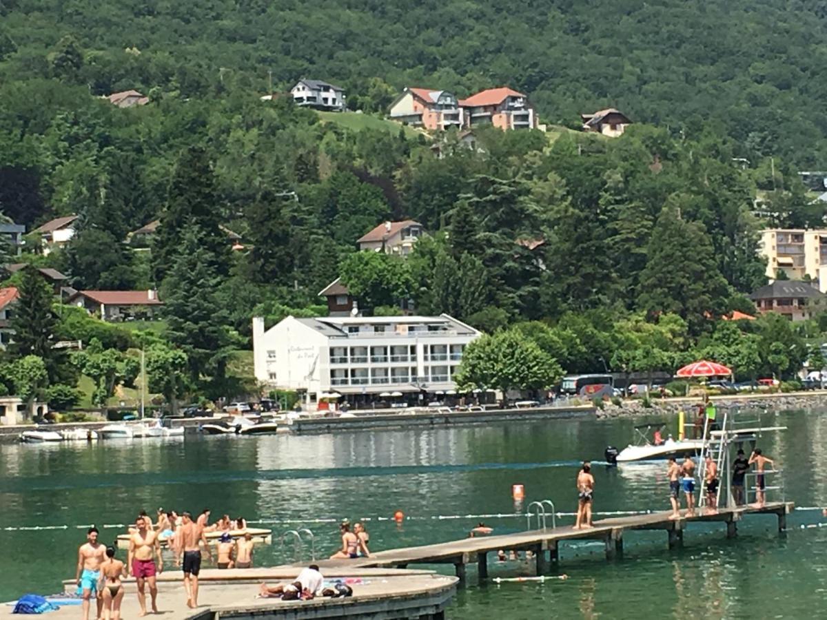 Pieds Dans L'Eau Au Lac Du Bourget Leilighet Le Bourget-du-Lac Eksteriør bilde