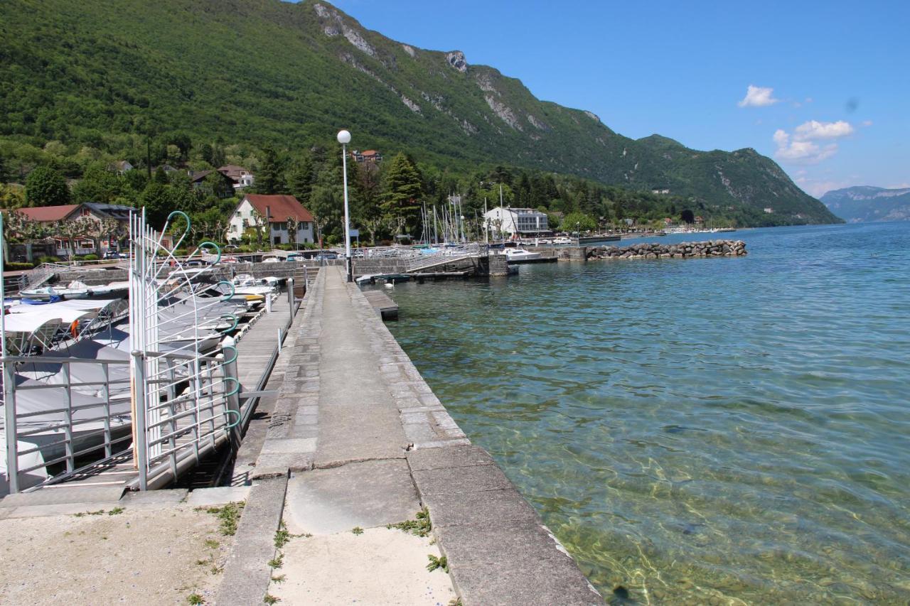 Pieds Dans L'Eau Au Lac Du Bourget Leilighet Le Bourget-du-Lac Eksteriør bilde