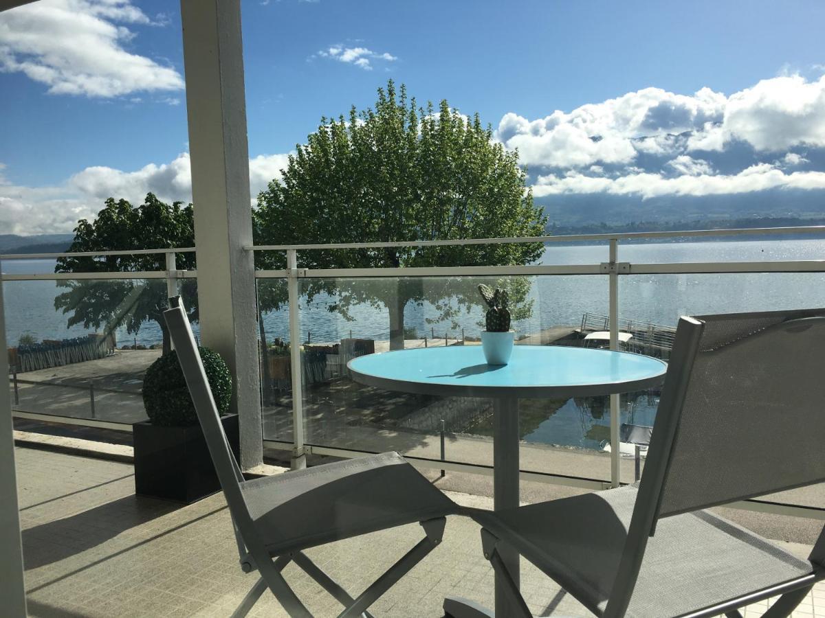 Pieds Dans L'Eau Au Lac Du Bourget Leilighet Le Bourget-du-Lac Eksteriør bilde